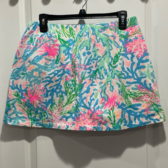Lilly Pulitzer Madison Skort Multi Coral Bay Medium - Picture 4 of 6
